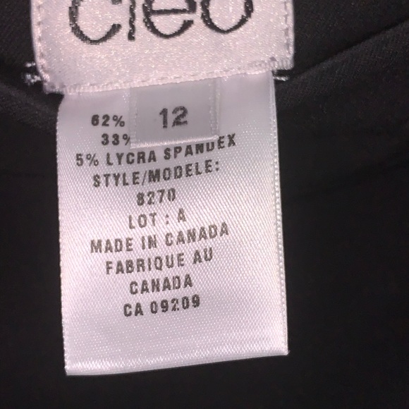 Cleo Black Women ‘s Pencil Skirt - Picture 4 of 7